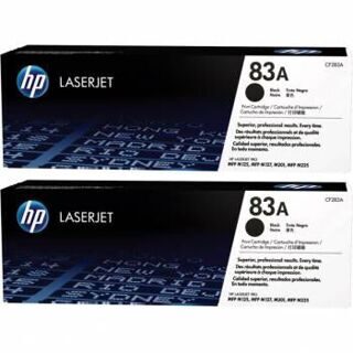 Тонер Картридж HP 83A CF283AD черный x2уп. для HP LJ Pro M125nw, M127fw (3000стр.)