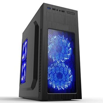 Корпус S2011BK PowerCool 500W 120mm